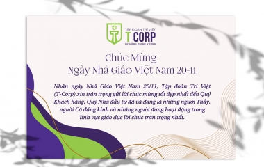CTCP CHỨNG KHOÁN TRÍ VIỆT CHÚC MỪNG NGÀY NHÀ GIÁO VIỆT NAM 20/11
